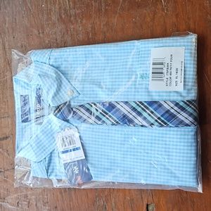 IZOD XL Dress Shirt with Tie